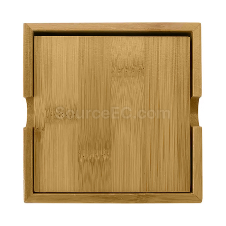 Customization Madake Bamboo Coaster Corporate Gifts