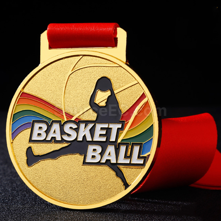 Customization Basketball Metal Medal Corporate Gifts