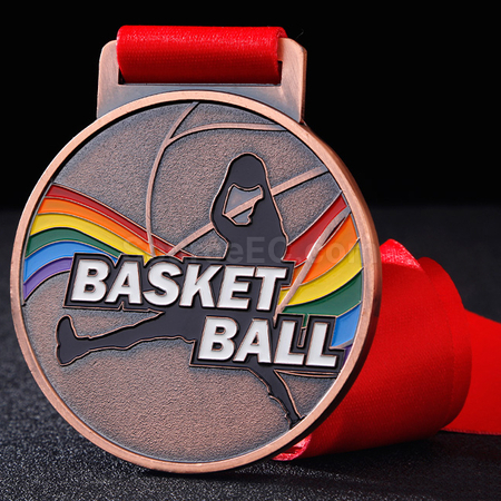 Customization Basketball Metal Medal Corporate Gifts