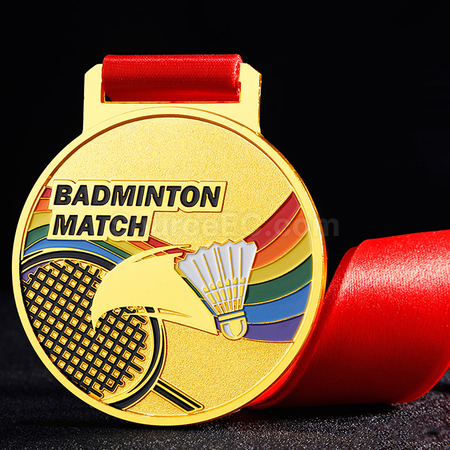 Customization Badminton Metal Medal Corporate Gifts