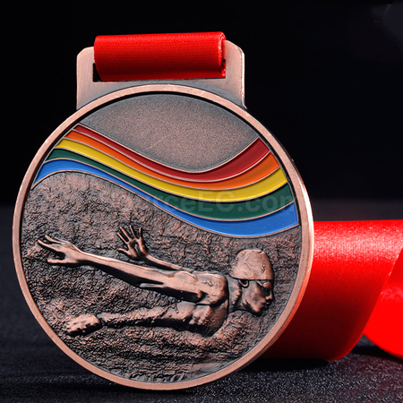 Customization Swimming Metal Medal Corporate Gifts