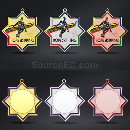 Customization Rope Skipping Metal Medal Corporate Gifts