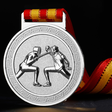 Customization Fencing Metal Medal Corporate Gifts
