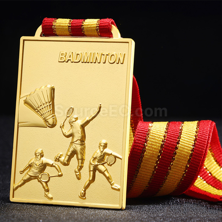Customization Badminton Metal Medal Corporate Gifts