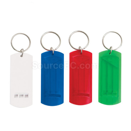 Customization Plastic Whistle Keychain Corporate Gifts