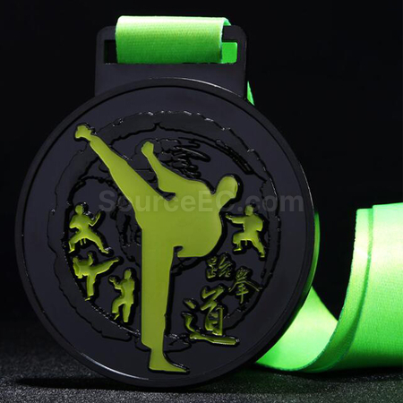 Customization Luminous Taekwondo Medals Corporate Gifts