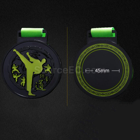 Customization Luminous Taekwondo Medals Corporate Gifts