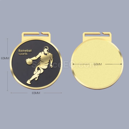 Customization Basketball Metal Medal Corporate Gifts