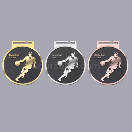 Customization Basketball Metal Medal Corporate Gifts