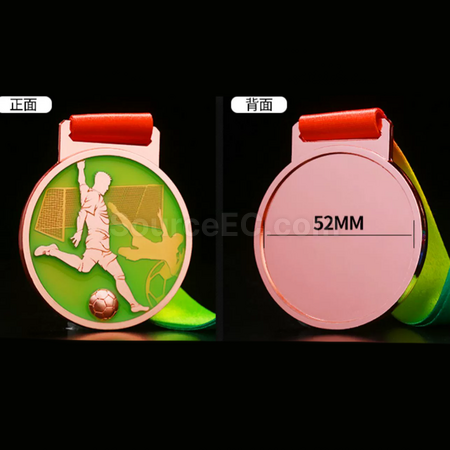 Customization Football Metal Medal Corporate Gifts