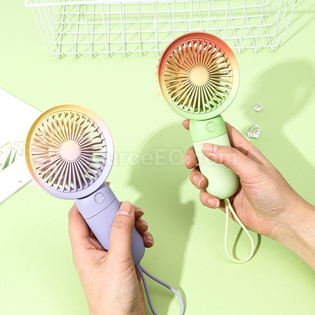 Customization Gradient Portable Fan Corporate Gifts