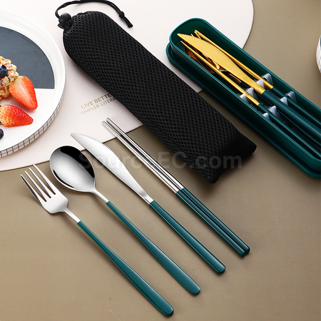Customization Stainless Steel Portable Tableware Corporate Gifts