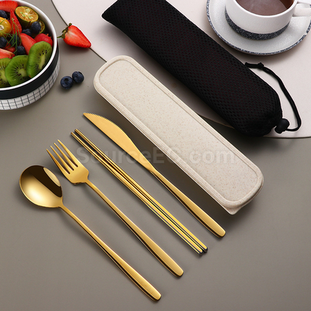 Customization Stainless Steel Portable Tableware Corporate Gifts