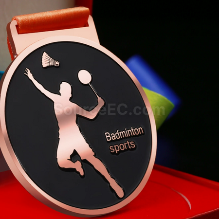 Customization Badminton Metal Medal Corporate Gifts