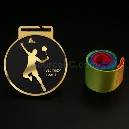 Customization Badminton Metal Medal Corporate Gifts
