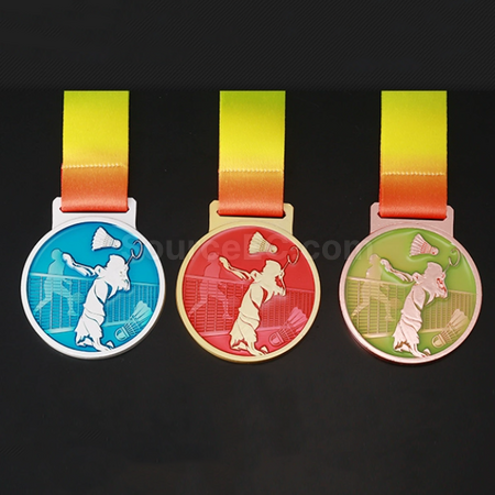 Customization Badminton Metal Medal Corporate Gifts