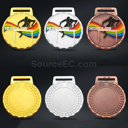 Customization Hurdles Metal Medal Corporate Gifts