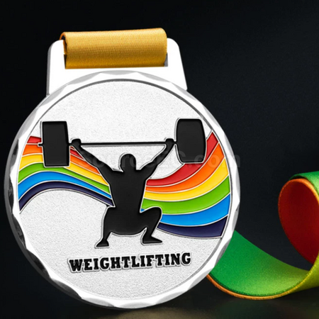 Customization Weightlifting Metal Medal Corporate Gifts