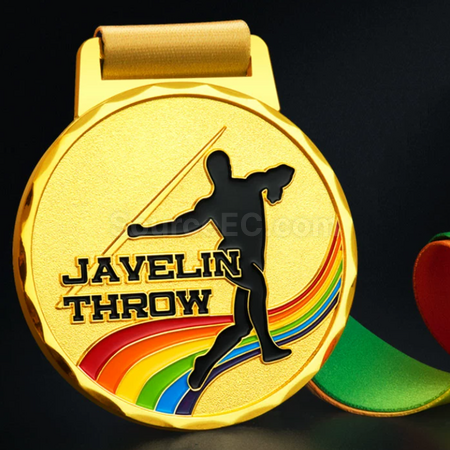 Customization Javelin Metal Medal Corporate Gifts