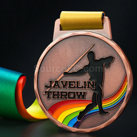 Customization Javelin Metal Medal Corporate Gifts