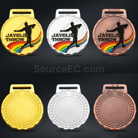 Customization Javelin Metal Medal Corporate Gifts