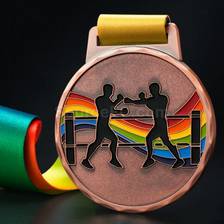 Customization Boxing Metal Medal Corporate Gifts
