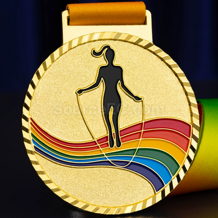 Customization Rope Skipping Metal Medal Corporate Gifts