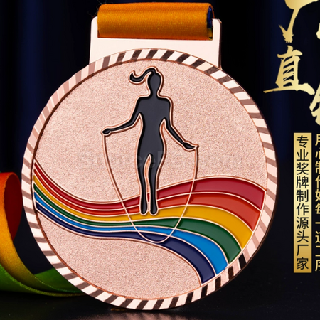 Customization Rope Skipping Metal Medal Corporate Gifts