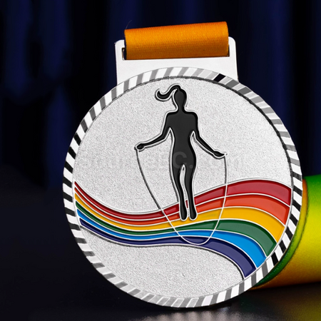 Customization Rope Skipping Metal Medal Corporate Gifts