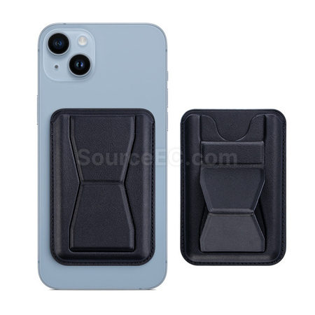 Customization Magnetic Leather Phone Card Holder Corporate Gifts