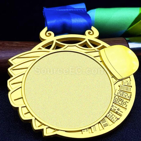 Customization Badminton Metal Medal Corporate Gifts