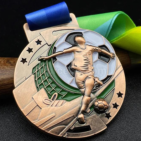 Customization Football Metal Medal Corporate Gifts