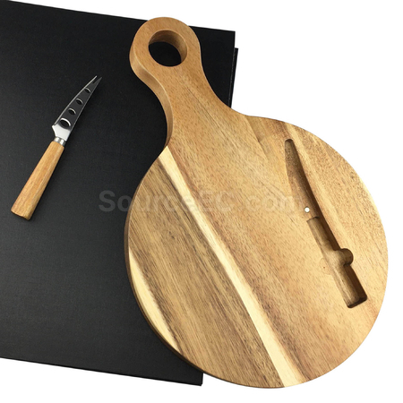 Customization Bernado Cheeseboard with Knife Set Corporate Gifts