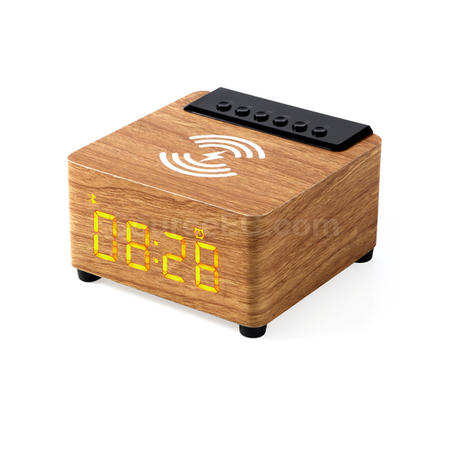 Customization Wooden Wireless Charging Bluetooth Speaker Corporate Gifts