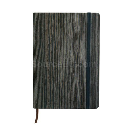 Customization A5 Wood Look Notebook Corporate Gifts