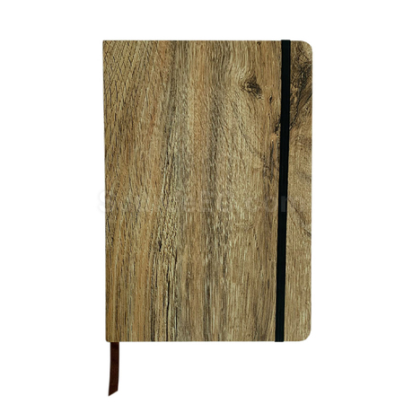Customization A5 Wood Look Notebook Corporate Gifts