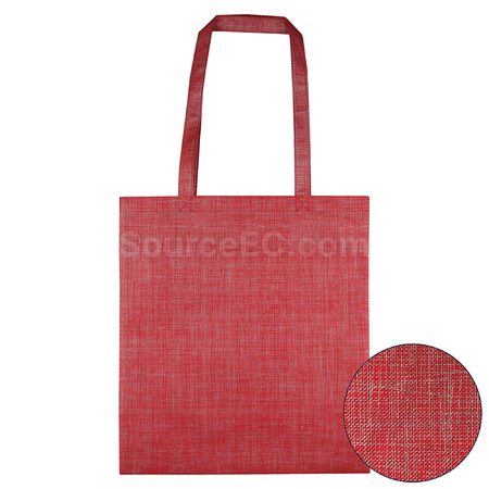 Customization Silver Line Patterned Non Woven Bag Corporate Gifts