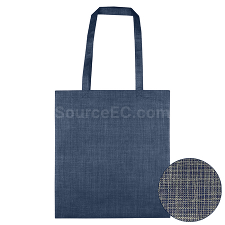 Customization Silver Line Patterned Non Woven Bag Corporate Gifts