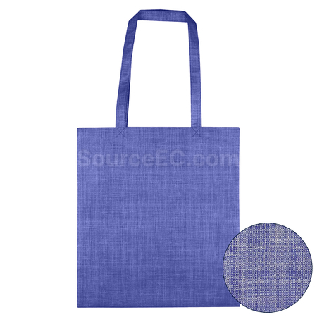 Customization Silver Line Patterned Non Woven Bag Corporate Gifts