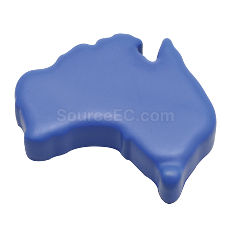 Customization Stress Aussie Map Corporate Gifts
