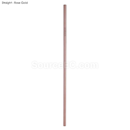 Customization Stainless Steel Straw 6MM x 215MM Corporate Gifts