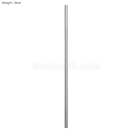 Customization Stainless Steel Straw 6MM x 215MM Corporate Gifts