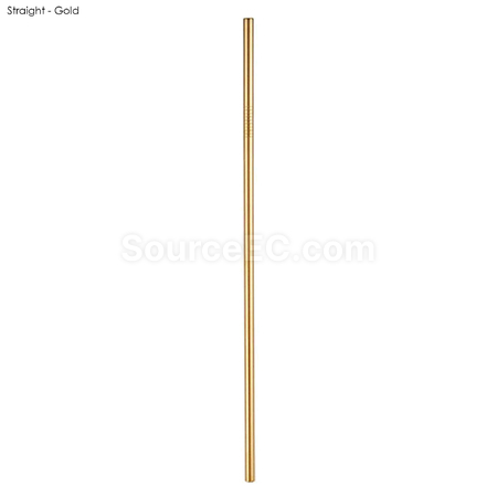 Customization Stainless Steel Straw 6MM x 266MM Corporate Gifts