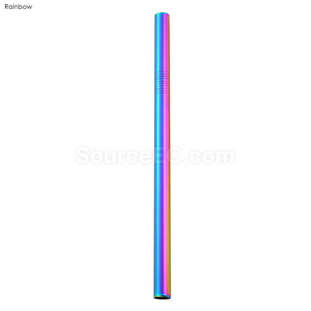 Customization Stainless Steel Straw 12MM x 215MM Corporate Gifts