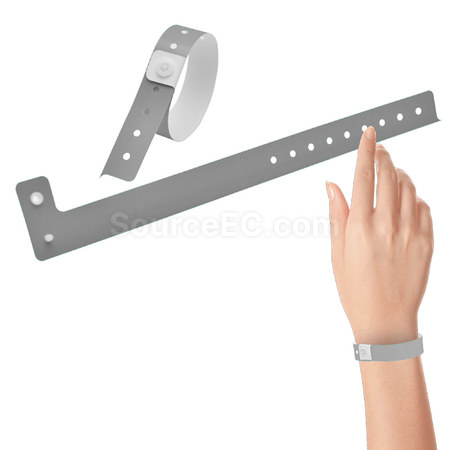 Customization Vince Vinyl Wrist Band 16mm Corporate Gifts
