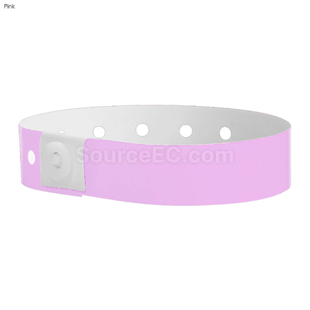 Customization Vince Vinyl Wrist Band 16mm Corporate Gifts