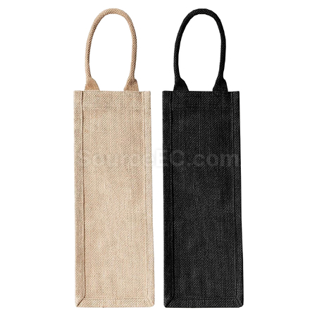 Customization Montpellier Jute Wine Carrier Corporate Gifts