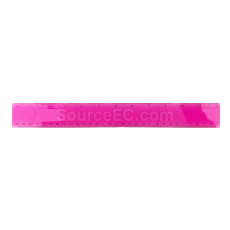 Customization Plastic Ruler 30cm Corporate Gifts