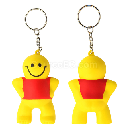 Customization Stress Little Man Key Ring Corporate Gifts