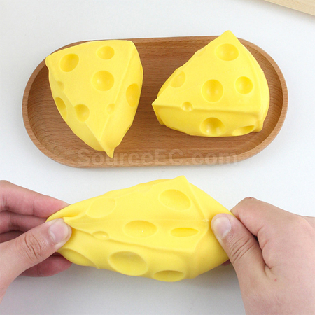 Customization Simulated Cheese Stress Relief Toy Corporate Gifts